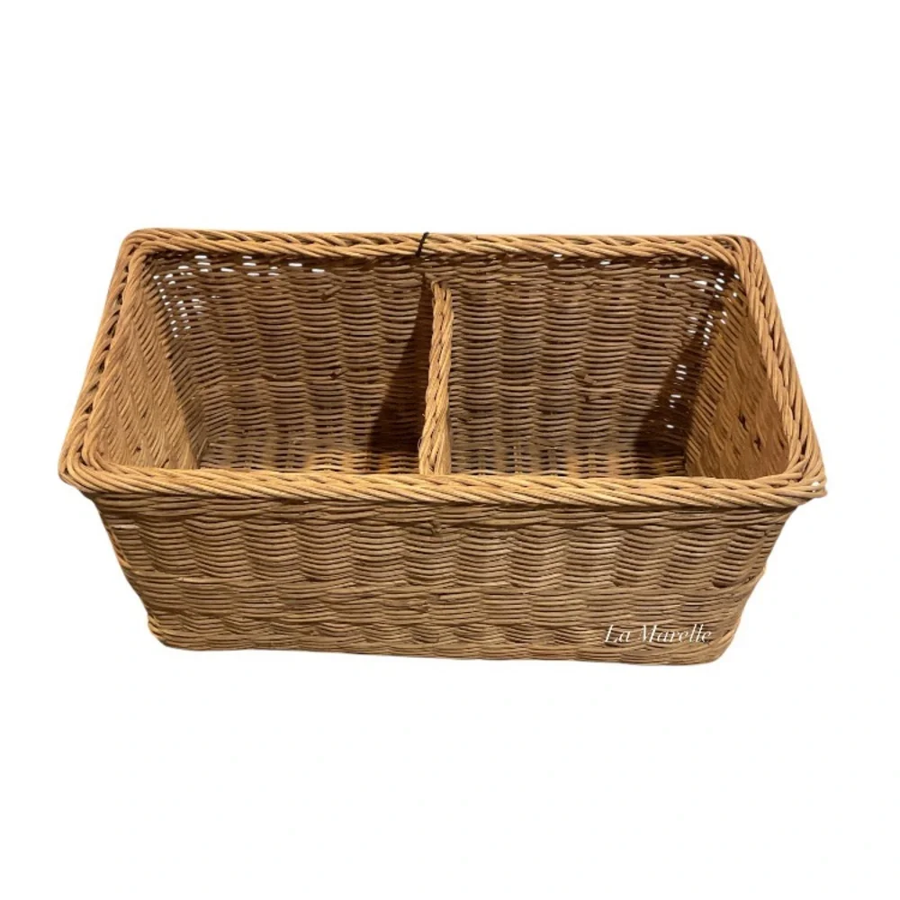 Medium Rattan Storage Basket with Lid - Hearth & Hand with Magnolia